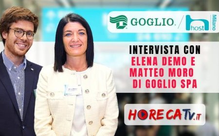 HorecaTv a Host 2023: Intervista con Elena Demo e Matteo Moro di Goglio SpA