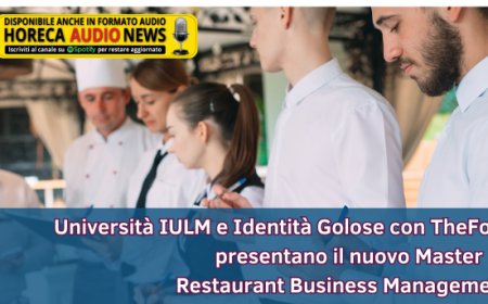 Università IULM e Identità Golose con TheFork presentano il nuovo Master in Restaurant Business Management