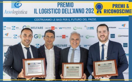 Logistica Uno vince premio "Il Logistico dell'Anno" con il progetto "Treno Pendolare"