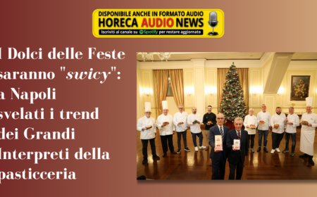 I Dolci delle Feste saranno "swicy": a Napoli svelati i trend dei Grandi Interpreti della pasticceria