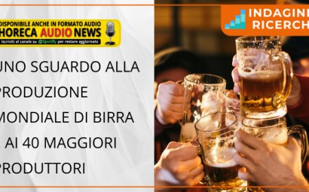 Uno sguardo alla produzione mondiale di birra e ai 40 maggiori produttori