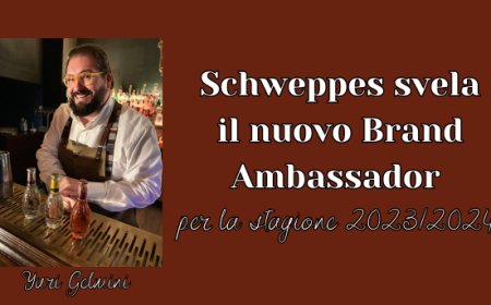 Schweppes svela il nuovo Brand Ambassador per la stagione 2023/2024