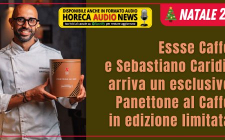 Essse Caffè e Sebastiano Caridi: arriva un esclusivo Panettone al Caffè in edizione limitata