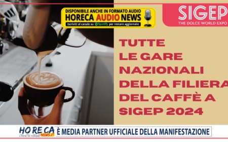 Tutte le gare nazionali della filiera del caffè a Sigep 2024