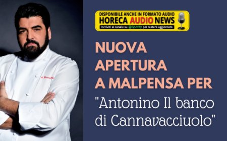 Nuova apertura a Malpensa per "Antonino Il banco di Cannavacciuolo"