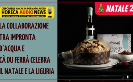 La collaborazione tra Impronta d’acqua e Cà du Ferrà celebra il Natale e la Liguria
