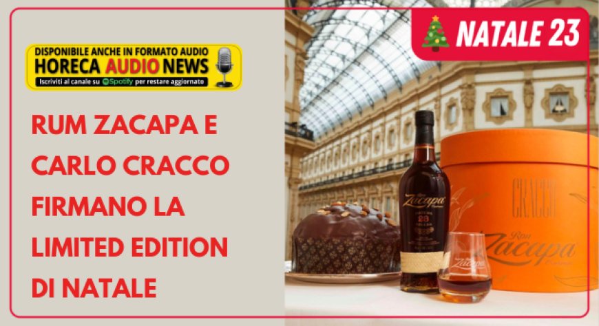 Rum Zacapa e Carlo Cracco firmano la limited edition di Natale