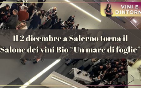 Il 2 dicembre a Salerno torna il Salone dei vini Bio “Un mare di foglie”