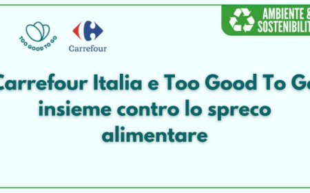 Carrefour Italia e Too Good To Go insieme contro lo spreco alimentare