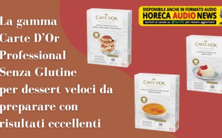 La gamma Carte D’Or Professional Senza Glutine per dessert veloci da preparare con risultati eccellenti