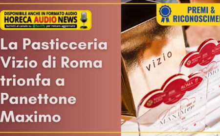 La Pasticceria Vizio di Roma trionfa a Panettone Maximo