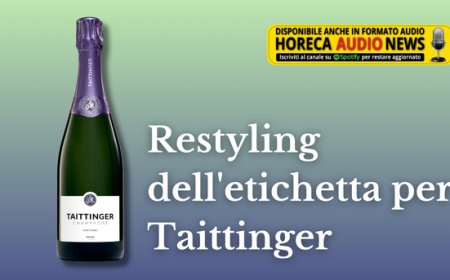 Restyling dell'etichetta per Taittinger