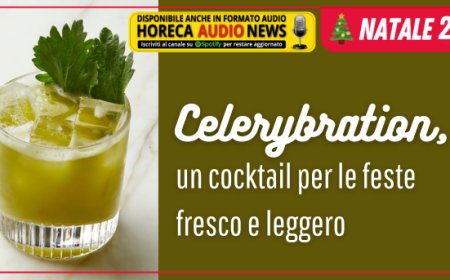 Celerybration, un cocktail per le feste fresco e leggero