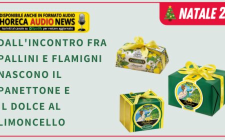 Dall'incontro fra Pallini e Flamigni nascono il Panettone e il Dolce al Limoncello