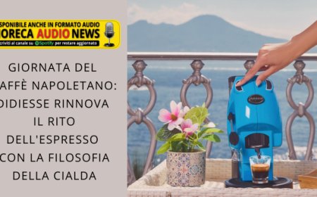 Giornata del Caffè Napoletano: Didiesse rinnova il rito dell'espresso con la filosofia della cialda