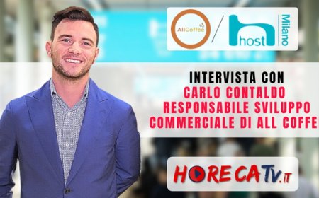 HorecaTv a Host 2023: Intervista con Carlo Contaldo di All Coffee