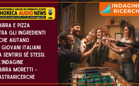 Birra e pizza tra gli ingredienti che aiutano i giovani italiani a sentirsi sé stessi. L’indagine Birra Moretti – AstraRicerche