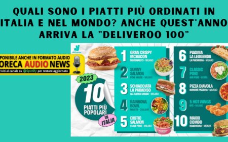 Quali sono i piatti più ordinati in Italia e nel mondo? Anche quest'anno arriva la "Deliveroo 100"