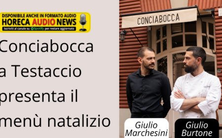 Conciabocca a Testaccio presenta il menù natalizio