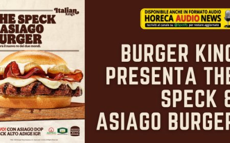 Burger King presenta The Speck & Asiago Burger