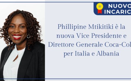 Phillipine Mtikitiki è la nuova Vice Presidente e Direttore Generale Coca-Cola per Italia e Albania