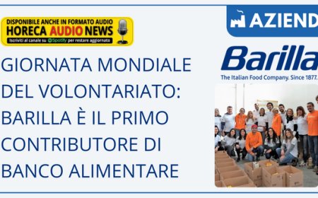 Giornata Mondiale del Volontariato: Barilla è il primo contributore di Banco Alimentare
