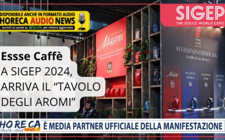 Essse Caffè a Sigep 2024, arriva il “Tavolo degli Aromi”