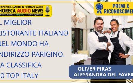 Il miglior ristorante italiano nel mondo ha indirizzo parigino. La classifica 50 Top Italy