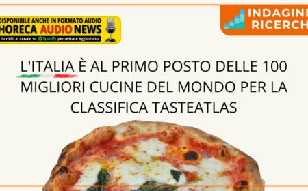 L'Italia è al primo posto delle 100 migliori cucine del mondo per la classifica TasteAtlas