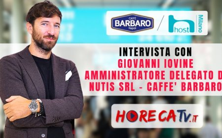 HorecaTv a Host 2023: Intervista con Giovanni Iovine  di Nutis srl - Caffè Barbaro
