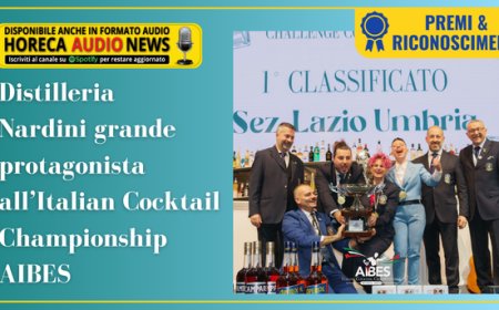 Distilleria Nardini grande protagonista all’Italian Cocktail Championship AIBES