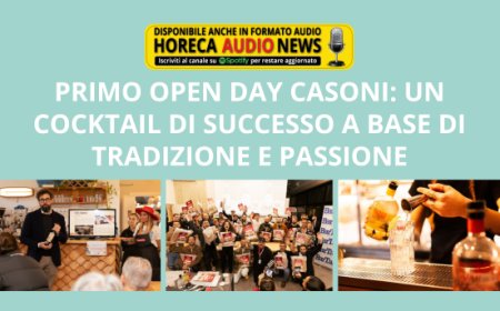 Primo open day Casoni: un cocktail di successo a base di tradizione e passione