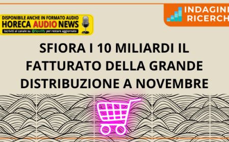 Sfiora i 10 miliardi il fatturato della grande distribuzione a novembre
