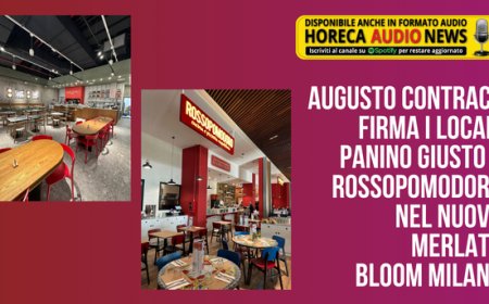 Augusto Contract firma i locali Panino Giusto e Rossopomodoro nel nuovo Merlata Bloom Milano