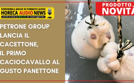 Petrone Group lancia il Cacettone, il primo caciocavallo al gusto panettone