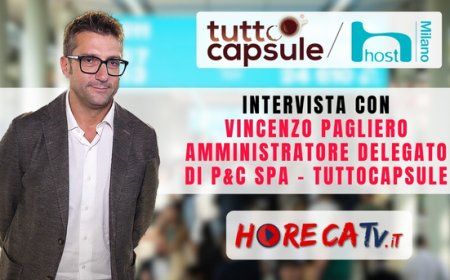 HorecaTv a Host 2023: Intervista con Vincenzo Pagliero di P&C SpA - Tuttocapsule