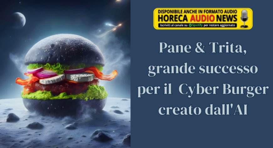Pane & Trita, grande successo per il Cyber Burger creato dall'AI
