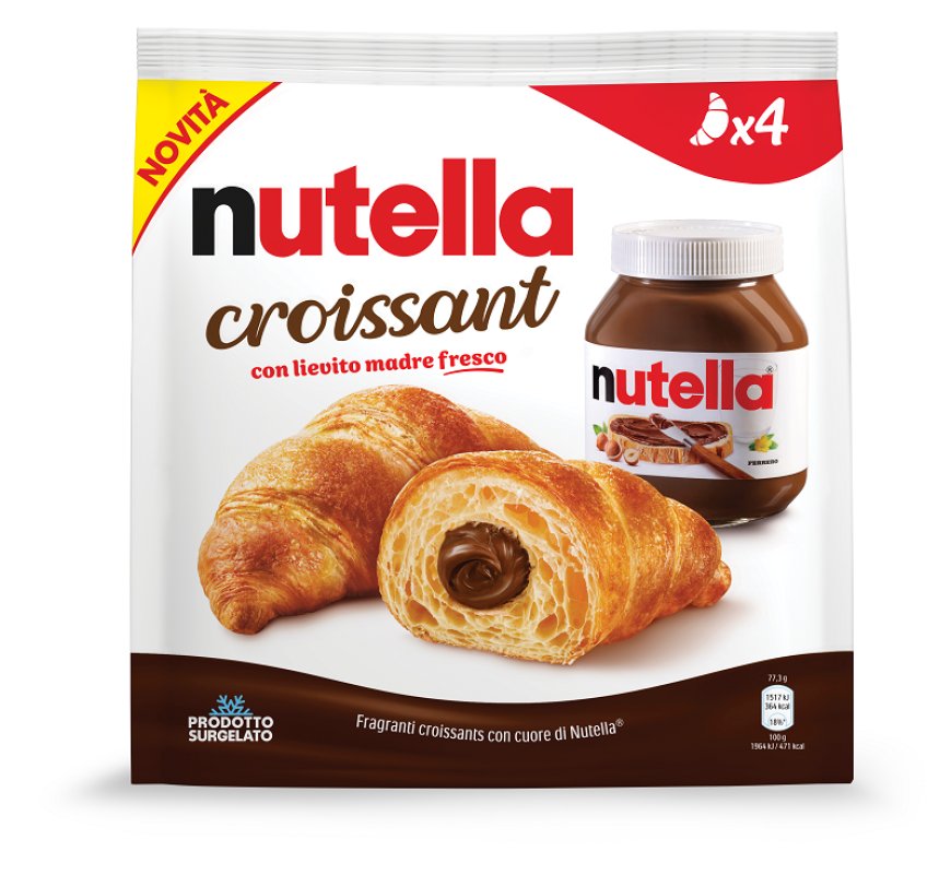 Ferrero presenta i nuovi Nutella Croissant, realizzati con lievito madre  fresco - Notizie dal mondo Horeca e del Foodservice