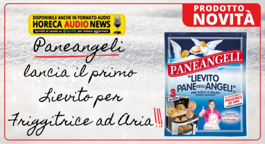Paneangeli lancia il primo Lievito per Friggitrice ad Aria - Notizie dal  mondo Horeca e del Foodservice