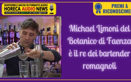 Michael Limoni del Botanico di Faenza è il re dei bartender romagnoli