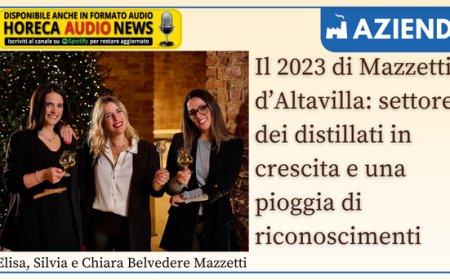 Il 2023 di Mazzetti d’Altavilla: settore dei distillati in crescita e una pioggia di riconoscimenti