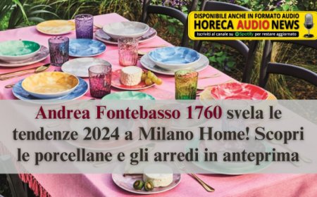 Andrea Fontebasso 1760 a Milano Home con la nuova linea primavera/estate 2024