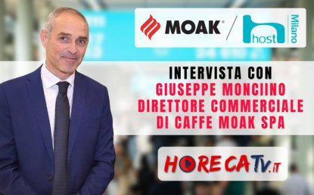 HorecaTv a Host 2023: Intervista con Giuseppe Monciino di Caffè Moak Spa