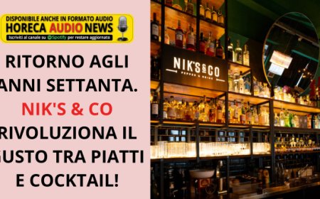 Ritorno agli anni Settanta. Nik's & Co Rivoluziona il Gusto tra Piatti e Cocktail!