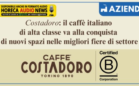 L'eccellenza dei caffè Costadoro brilla nelle migliori vetrine internazionali