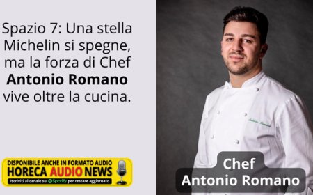 Chef Antonio Romano annuncia a sorpresa la chiusura di Spazio 7 a Torino