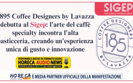 1895 Coffee Designers by Lavazza per la prima volta al Sigep