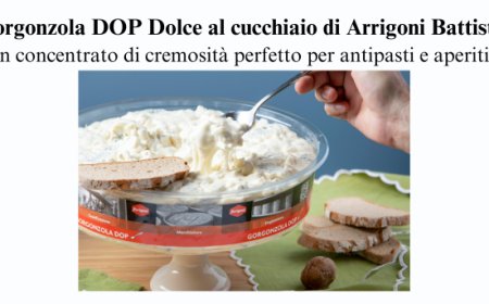 Il Gorgonzola DOP Dolce da servire al cucchiaio, il formaggio cremoso di Arrigoni Battista