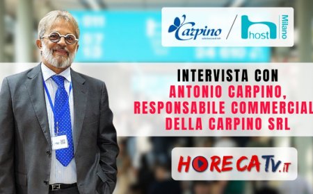 HorecaTv a Host 2023: Intervista con Antonio Carpino di Carpino Srl