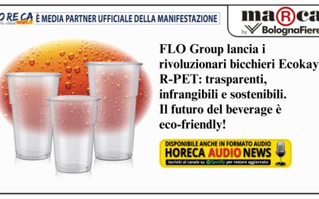 FLO Group presenta a MARCA  la nuova linea di bicchieri Ecokay R-PET